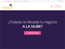 Tablet Screenshot of nubizate.com